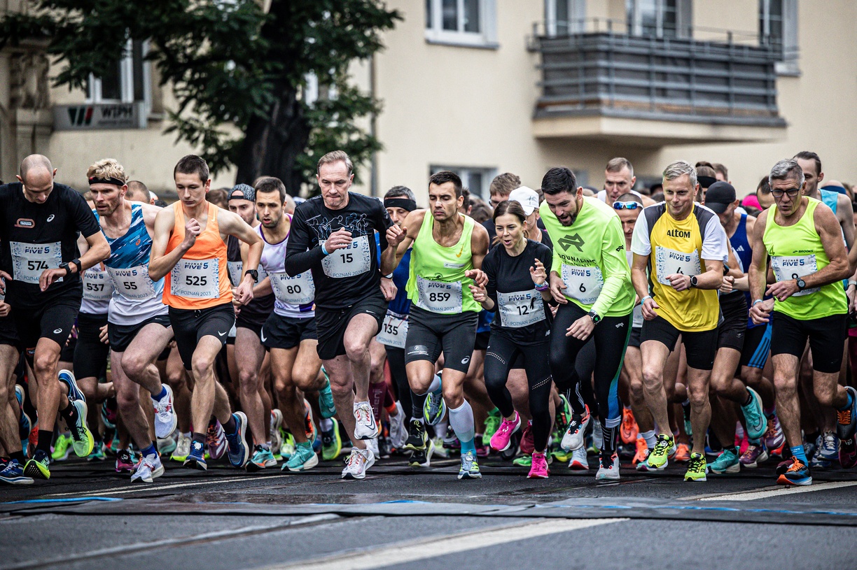 Start biegu Poznań Five