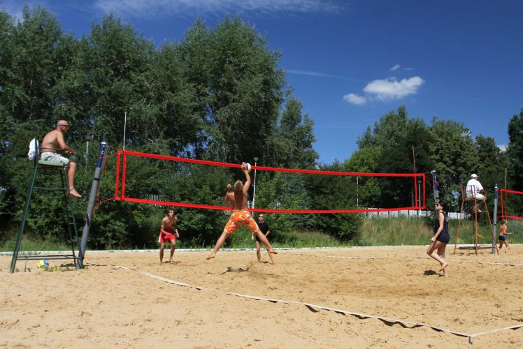 Boiska do siatkówki plażowej