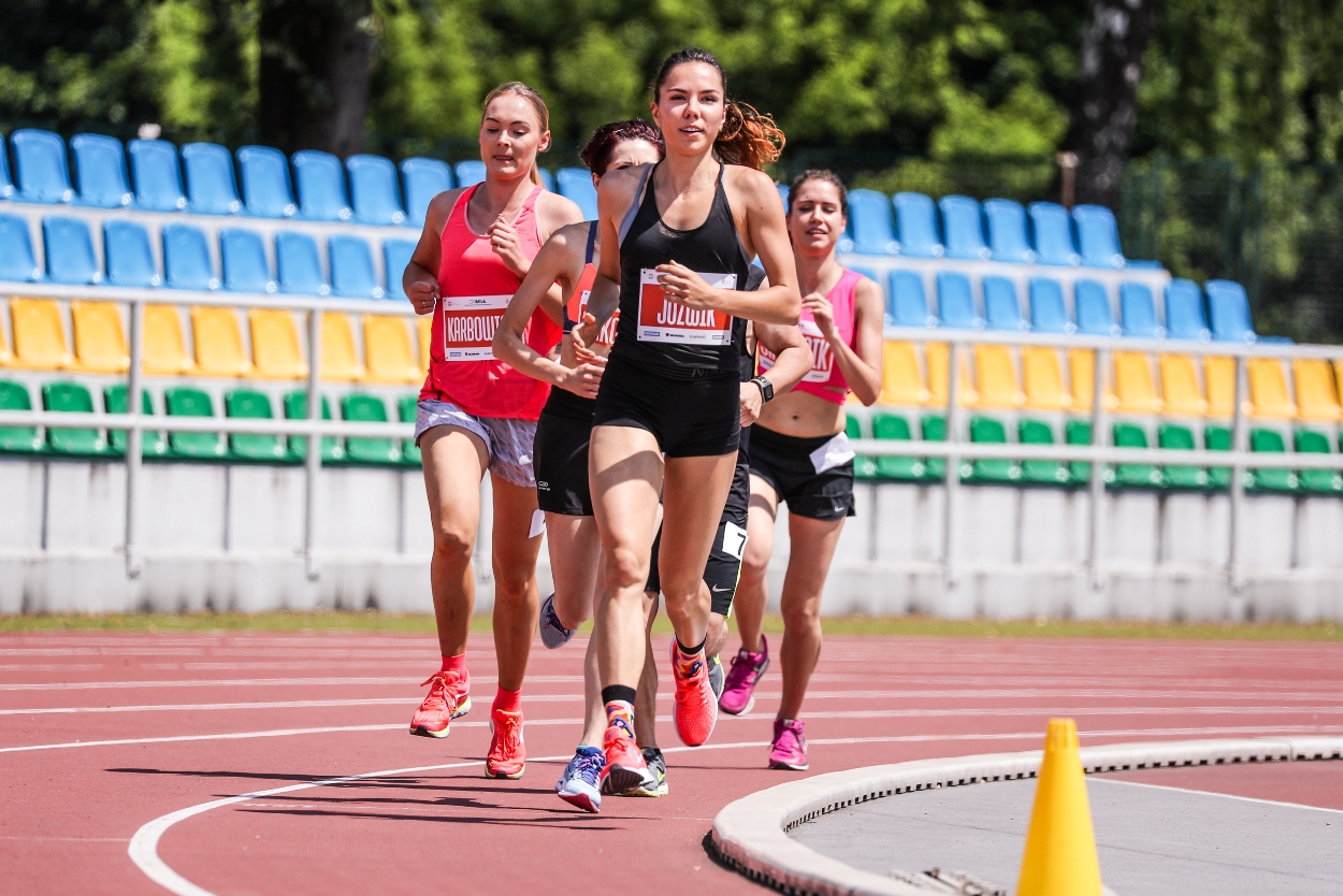 Joanna Jóźwik na bieżni