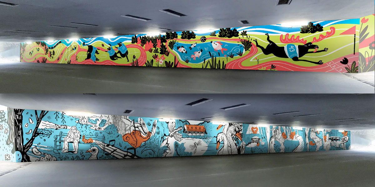 mural - wizualizacja