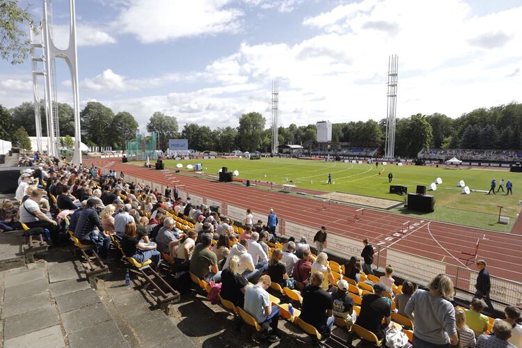 stadion w czasie zawodów