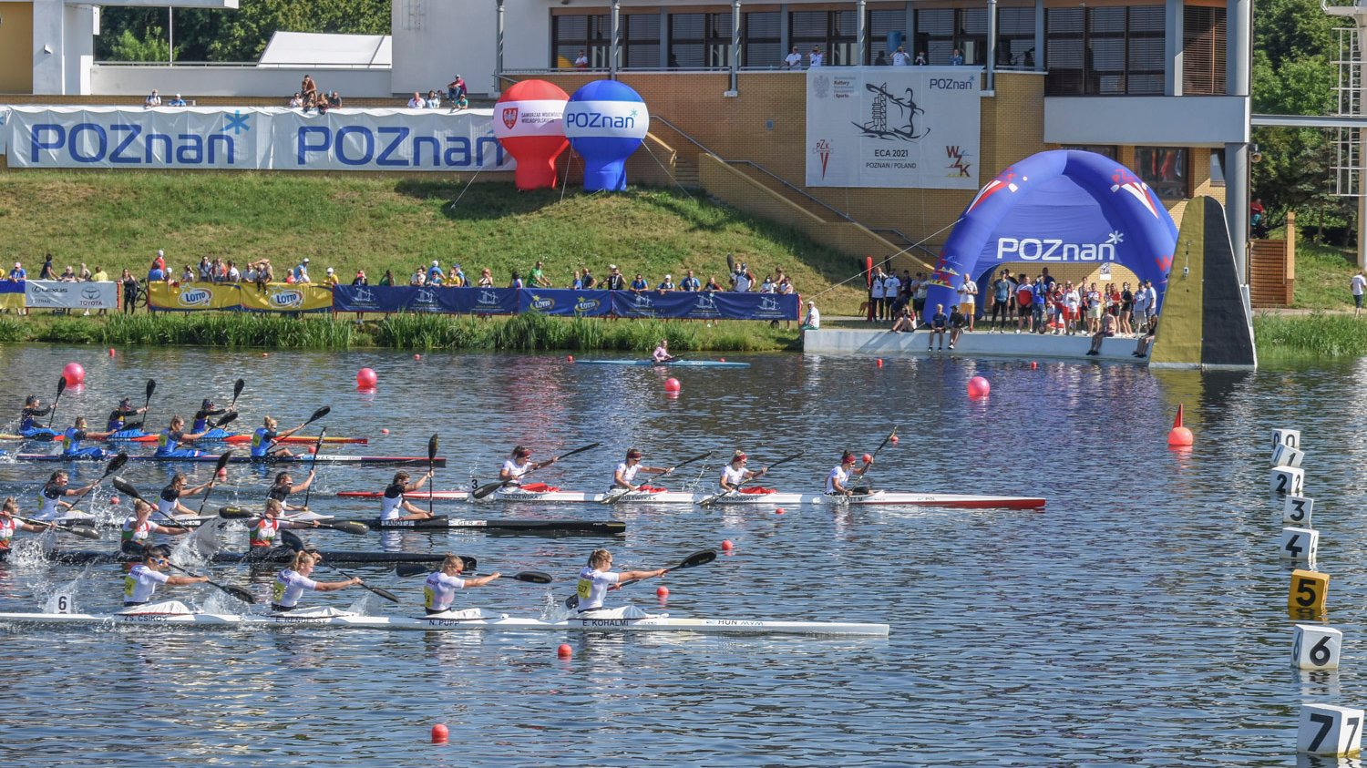 Regaty kajakarskie na Jeziorze Maltańskim