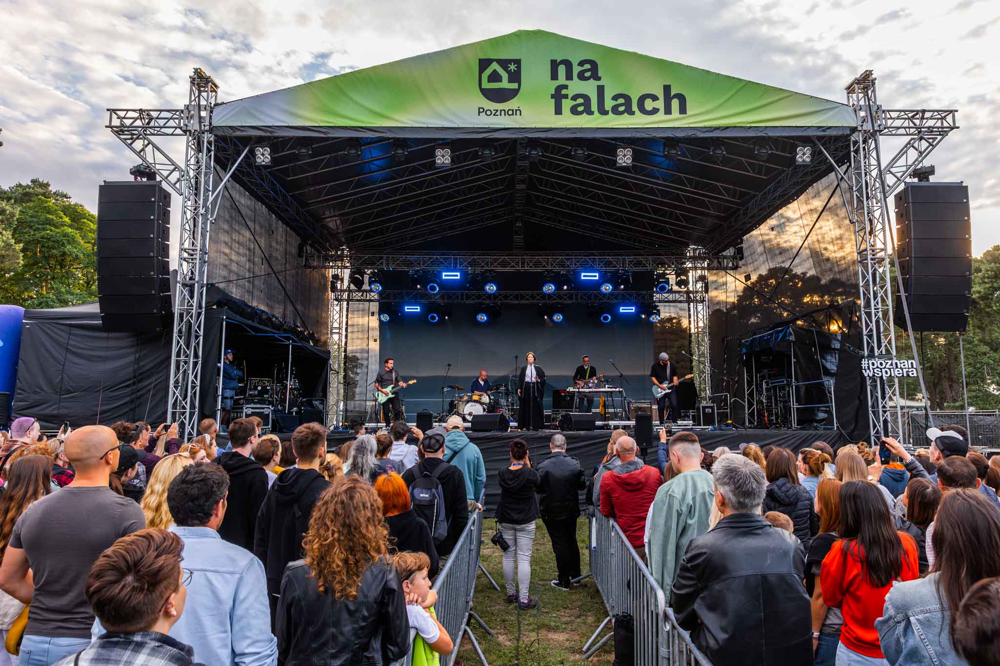 Natalia Przybysz i Igo podczas koncertu #NaFalach