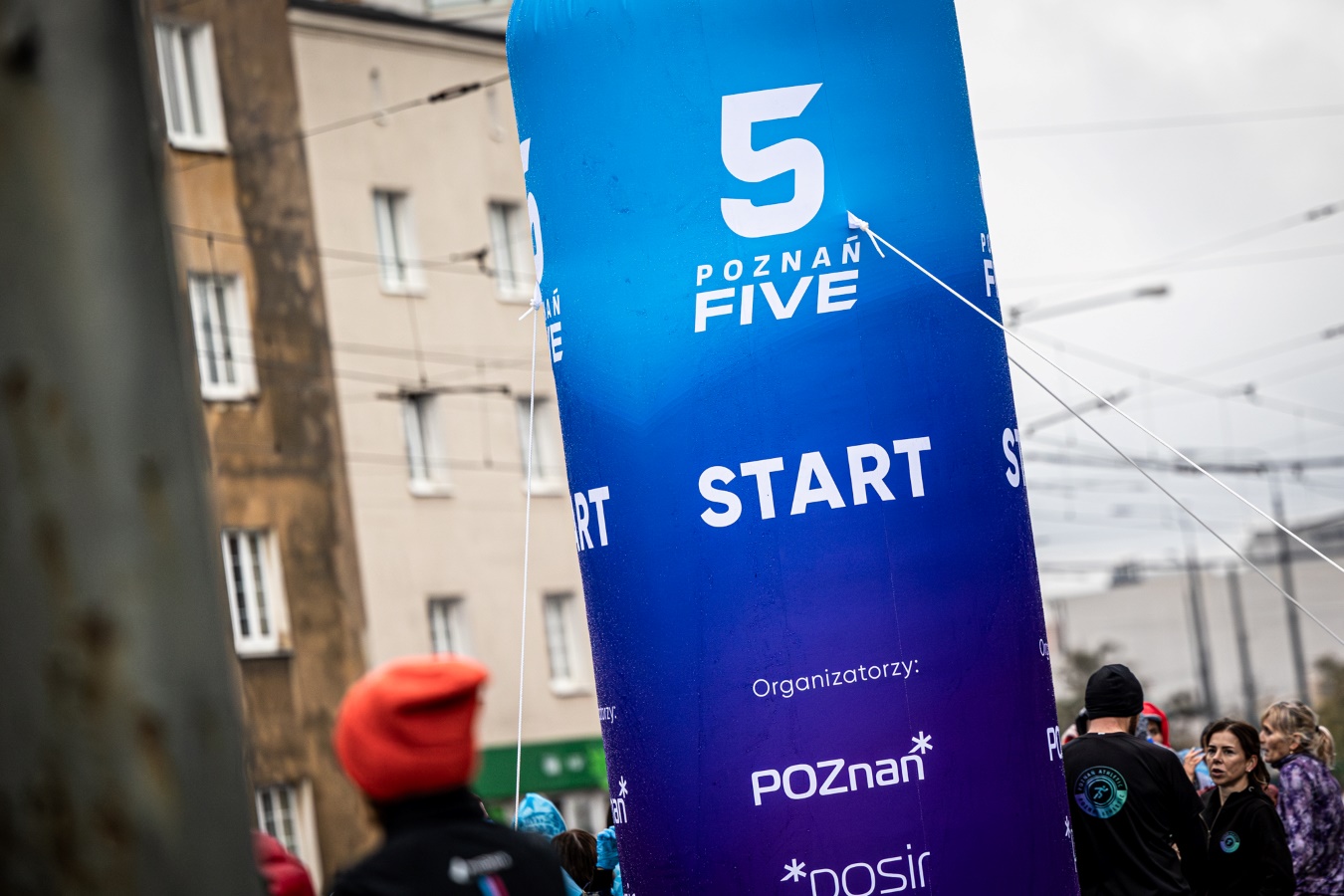 Start biegu Poznań Five.