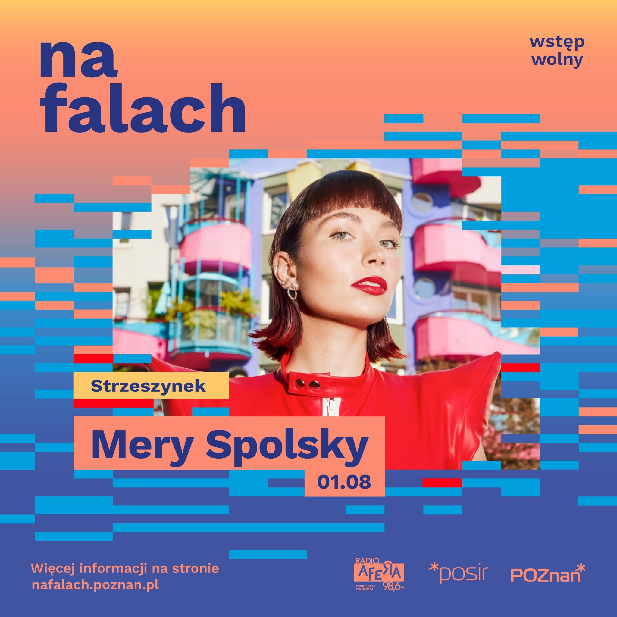Grafika promująca koncert Mery Spolsky w ramach cyklu NaFalachjpg