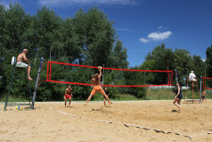 Boisko do siatkówki plażowej (fot. A. Ciereszko)