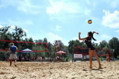 Boisko do siatkówki plażowej (fot. A. Ciereszko)