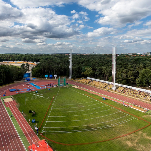 Stadion - ujęcie z drona (fot. A. Ciereszko)