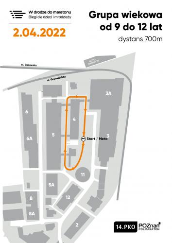 Mapa 9-12 lat, 700m