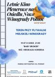 Plakat-promujcy-Letnie-Kino-Plenerowe-przy-Pywalni-Miejskiej-Winogrady