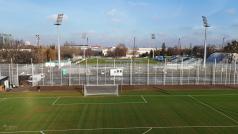 Do zdjęć boisk: Boiska treningowe na Chwiałce z lotu ptaka