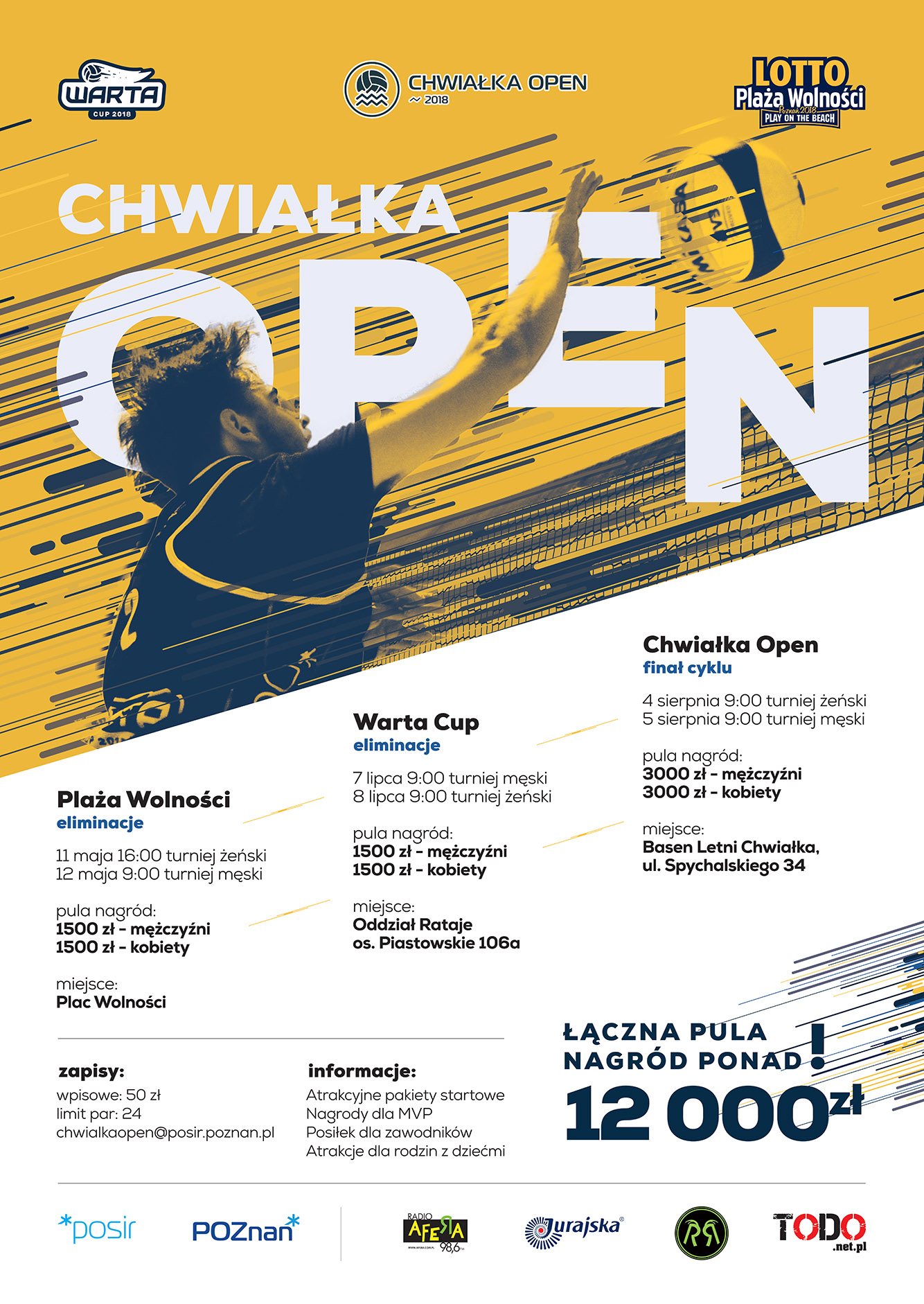 Posir plakat siatkówka B11
